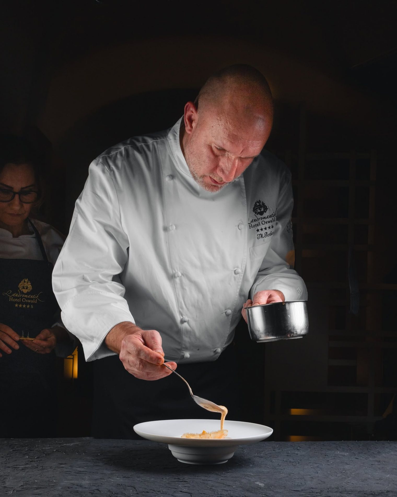 Küchenchef am Pass