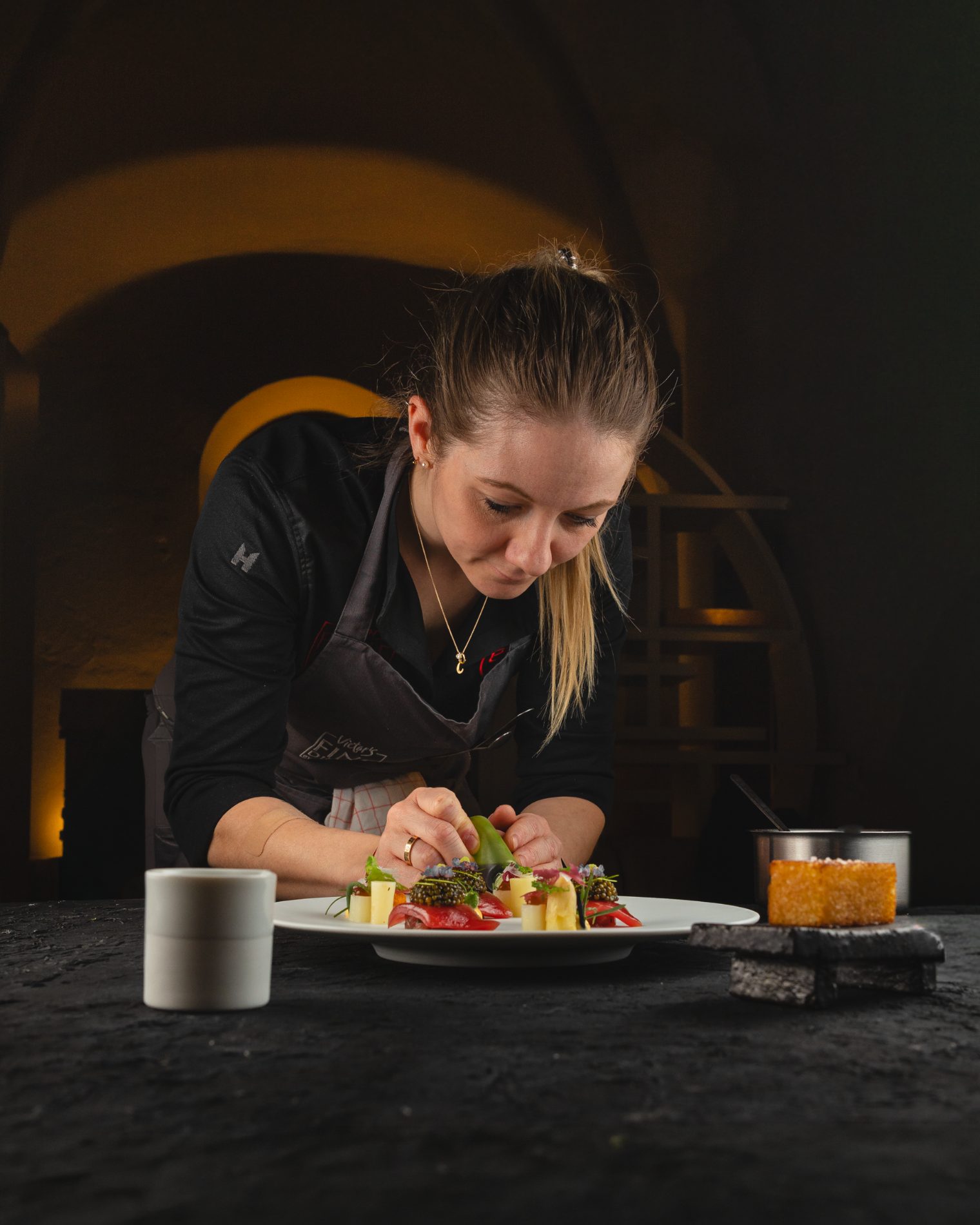 Küchenchef am Pass