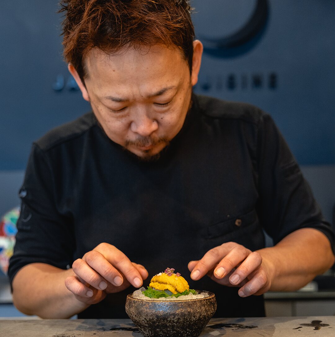 Kengo Nishimi am Pass